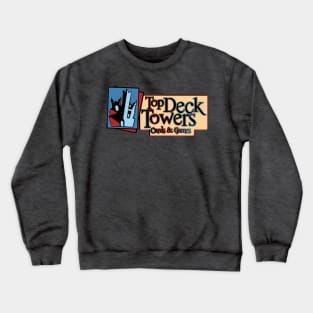 Top Deck Towers Cards & Games Full Crewneck Sweatshirt